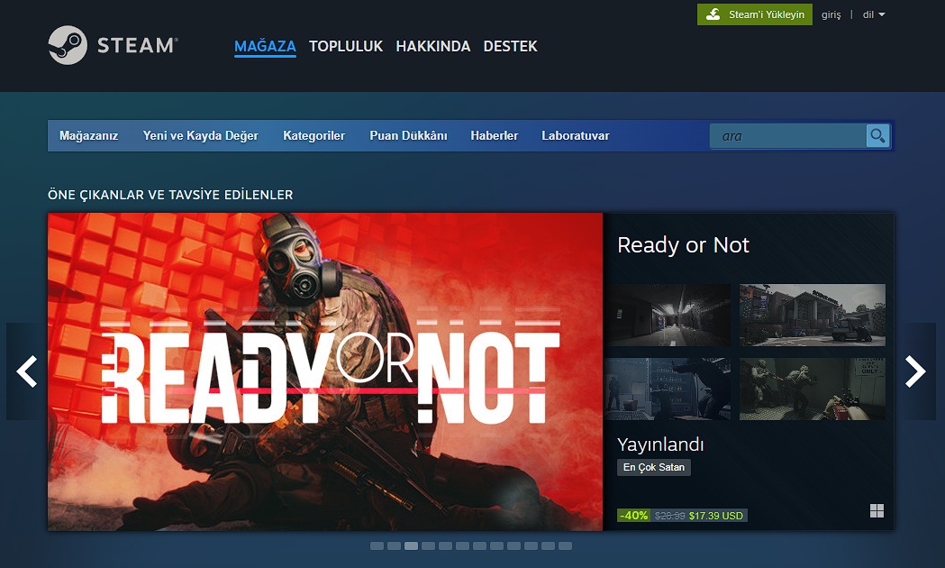 Steam Hesap Değeri Öğrenme